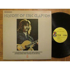 History Of Eric Clapton Psych Blues 2 Record Set Polydor England LP